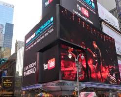  YouTube - Coldplay - Digital Domination - Times Square NYC
